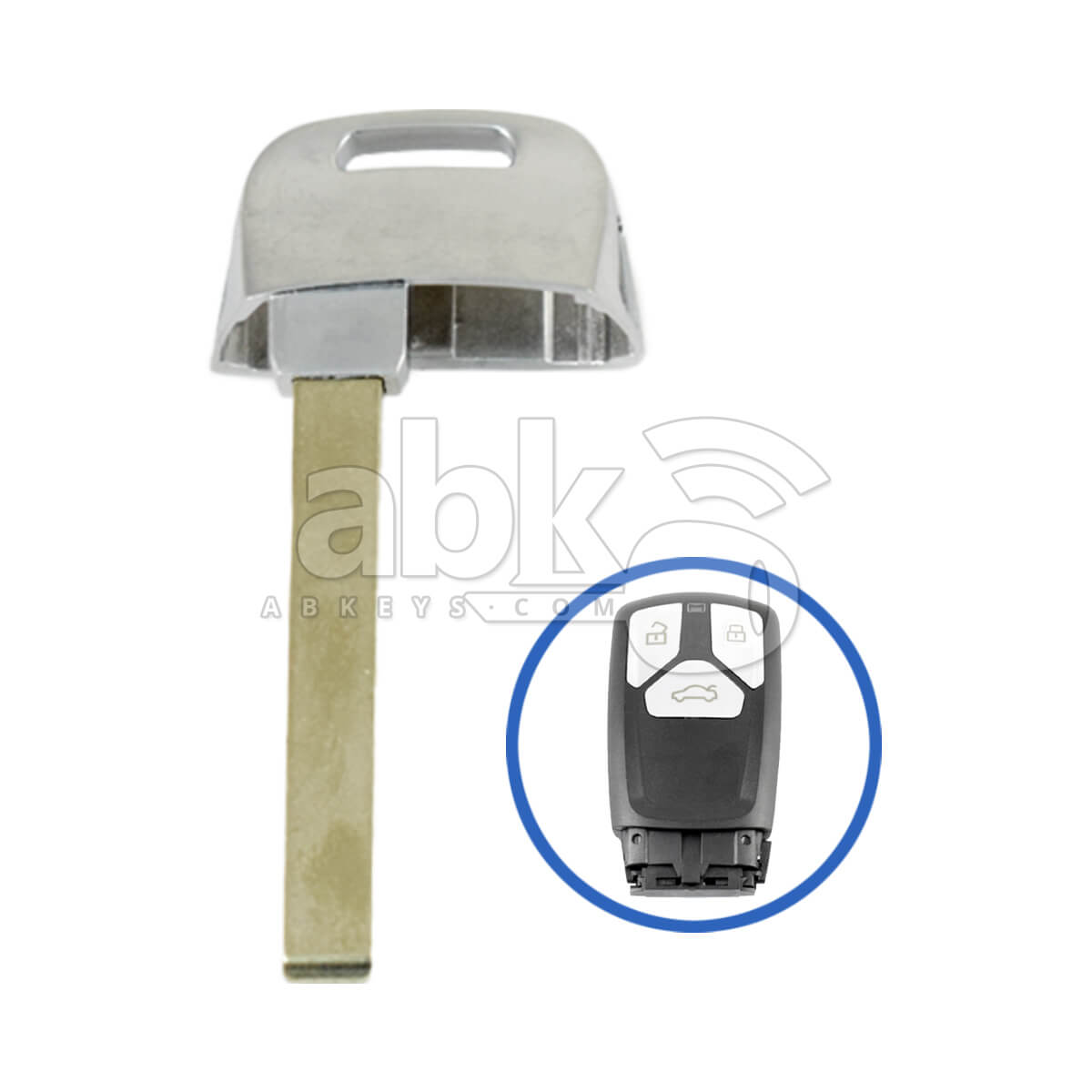 Audi 2019+ Smart Key Blade HU162 - ABK-2435 - ABKEYS.COM