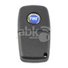 Fiat 2006+ Flip Remote Cover 3Buttons With Battery Cover SIP22 - ABK-2448 - ABKEYS.COM