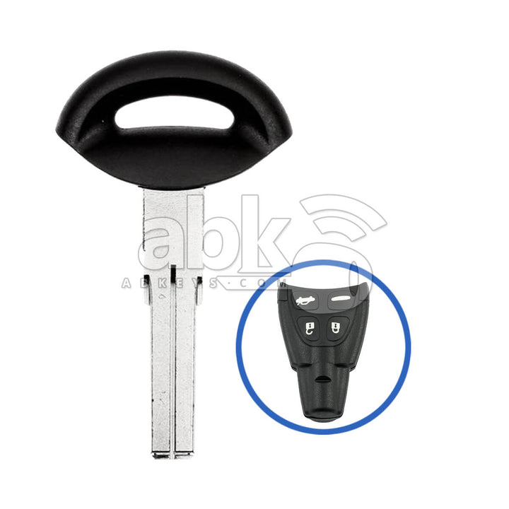 Saab Cadillac BLS 2003+ Smart Key Blade 12799334 WT47T - ABK-2452 - ABKEYS.COM