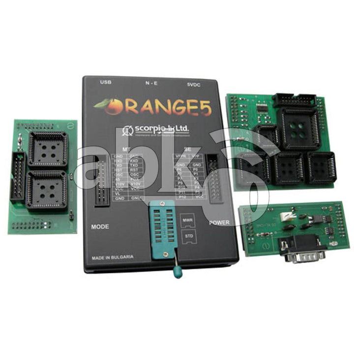 Orange5 Programmer - Immo Set With Immobilizer HPX Software & Full Adapters / Wires -