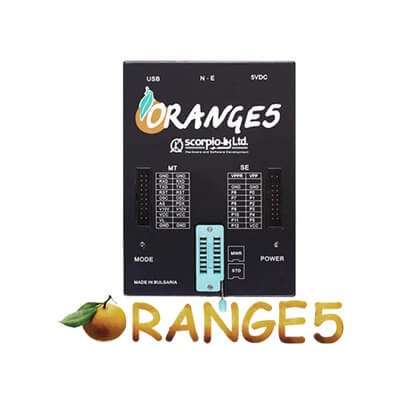 Orange5 Programmateur - Ensemble Immo Avec Antidémarrage HPX Logiciel & Adaptateurs Complets / Câbles