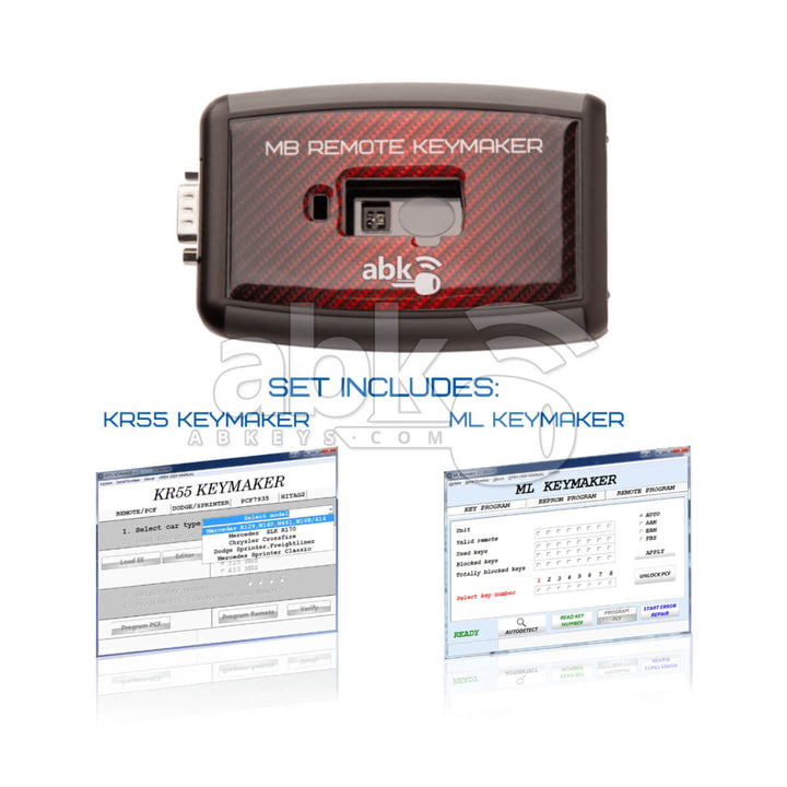Mercedes Remote KeyMaker KR55 Key Programmer - ABK-2470 - ABKEYS.COM