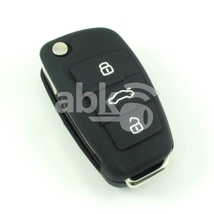 Audi Silicone Remote Covers 3Buttons - ABK-2500-AUD-FLIP-3B - ABKEYS.COM