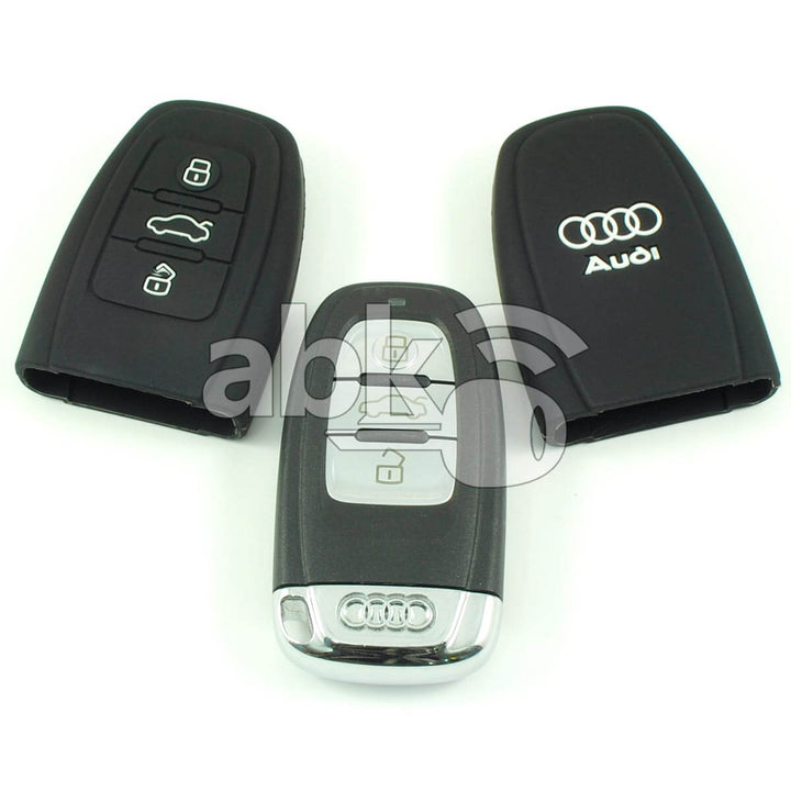 Audi Silicone Remote Covers 3Buttons - ABK-2500-AUD-SMART-OLD3B - ABKEYS.COM