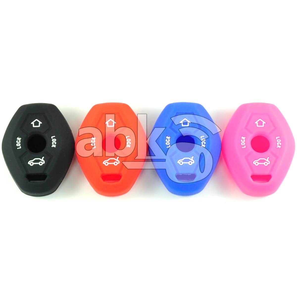 Bmw Silicone Remote Covers 3Buttons - ABK-2500-BMW-OLD3B - ABKEYS.COM