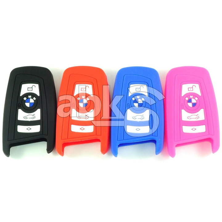 Bmw Silicone Remote Covers 4Buttons - ABK-2500-BMW-SMART-MID4B - ABKEYS.COM