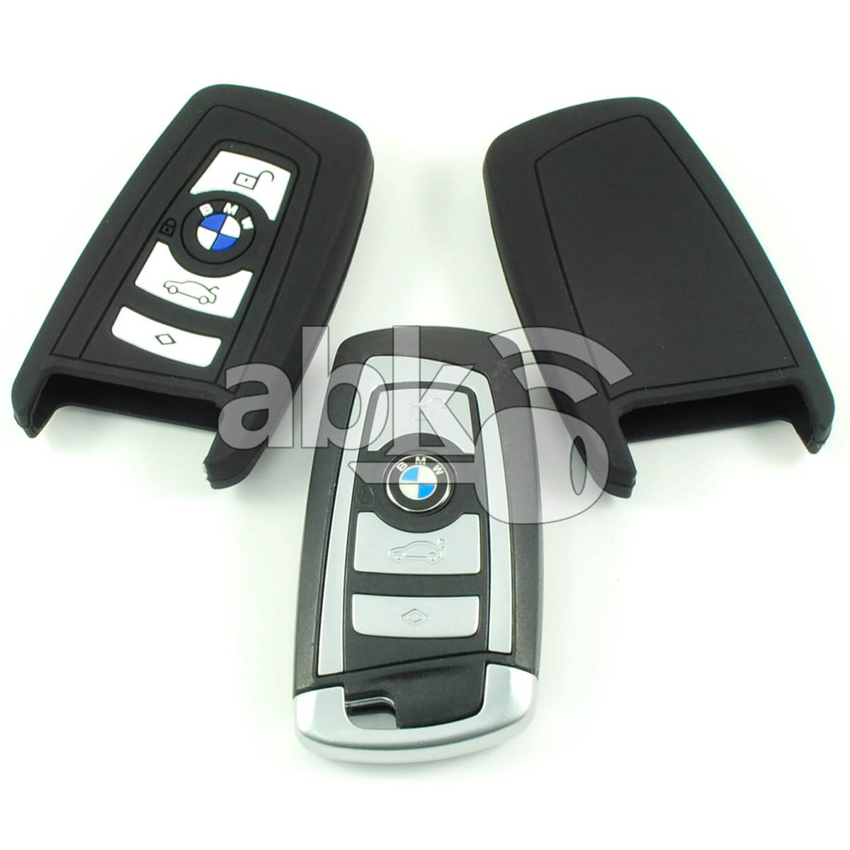 Bmw Silicone Remote Covers 4Buttons - ABK-2500-BMW-SMART-MID4B - ABKEYS.COM