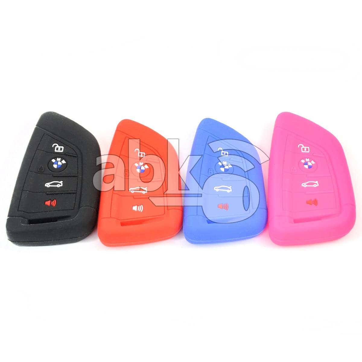 Bmw Silicone Remote Covers 4Buttons - ABK-2500-BMW-SMART-NEW4B - ABKEYS.COM