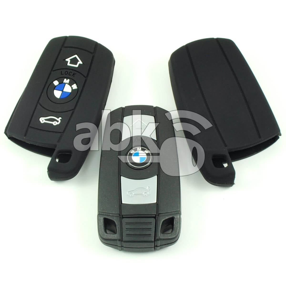 Bmw Silicone Remote Covers 3Buttons - ABK-2500-BMW-SMART-OLD3B - ABKEYS.COM