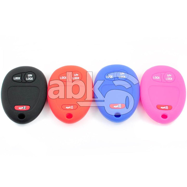 Chevrolet Hummer Silicone Remote Covers 3Buttons - ABK-2500-CHV-REM3B-HMR - ABKEYS.COM