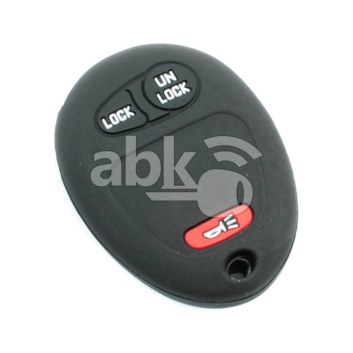 Chevrolet Hummer Silicone Remote Covers 3Buttons - ABK-2500-CHV-REM3B-HMR - ABKEYS.COM