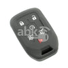 Chevrolet Gmc Silicone Remote Covers 6Buttons - ABK-2500-CHV-SMART-MID6B - ABKEYS.COM