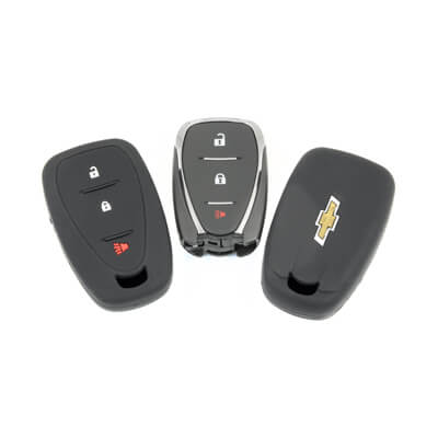 Chevrolet Silicone Remote Covers, 3Buttons