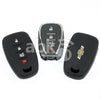 Chevrolet Silicone Remote Covers 4Buttons - ABK-2500-CHV-SMART-NEW4B - ABKEYS.COM