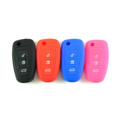 Ford Silicone Remote Covers 3Buttons - ABK-2500-FORD-FLIP-MID3B - ABKEYS.COM