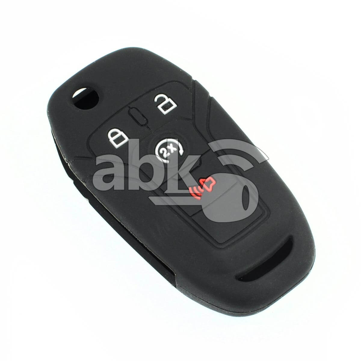 Ford Silicone Remote Covers 4Buttons - ABK-2500-FORD-FLIP-MID4B - ABKEYS.COM