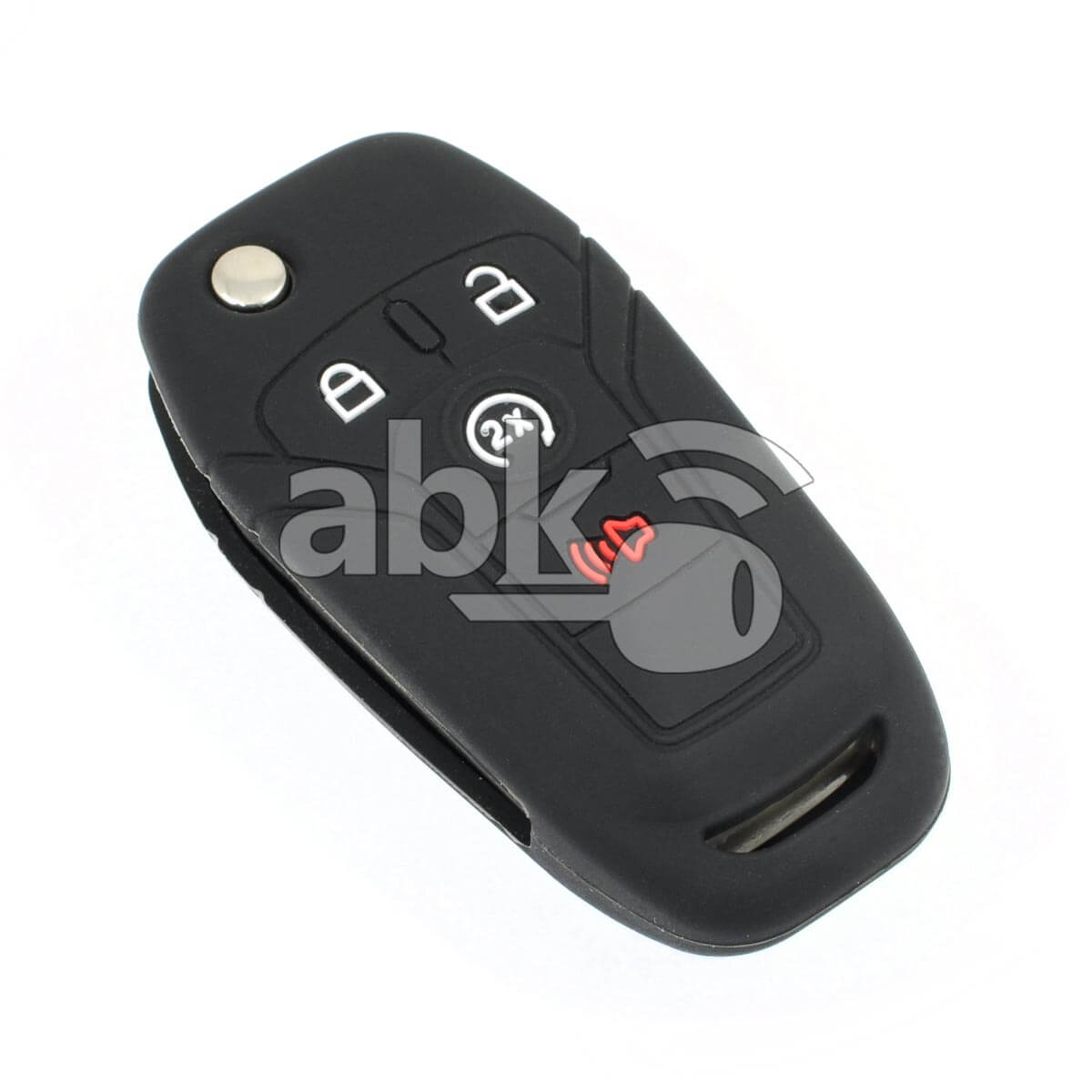 Ford Silicone Remote Covers 4Buttons - ABK-2500-FORD-FLIP-MID4B - ABKEYS.COM