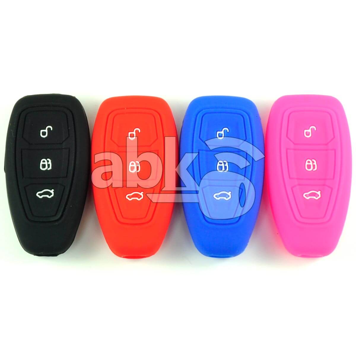Ford Silicone Remote Covers 3Buttons - ABK-2500-FORD-SMART3B - ABKEYS.COM