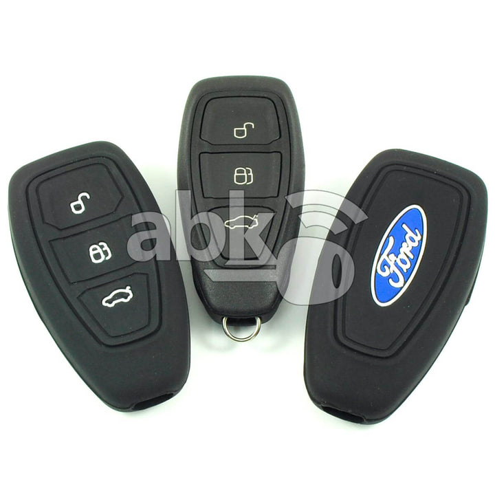 Ford Silicone Remote Covers 3Buttons - ABK-2500-FORD-SMART3B - ABKEYS.COM