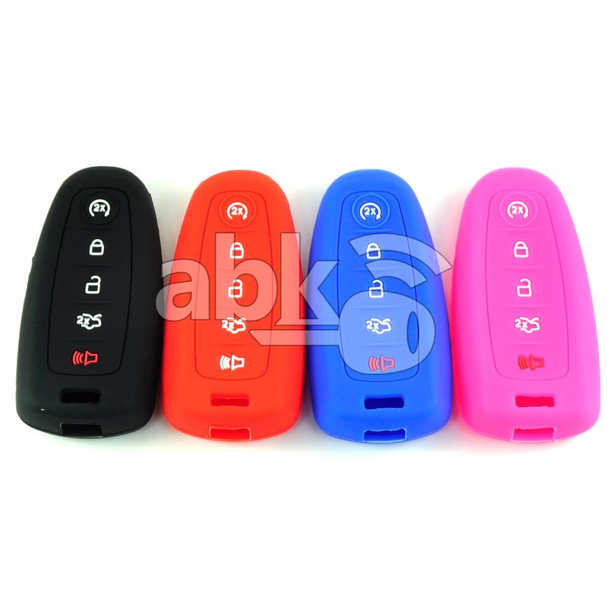 Ford Silicone Remote Covers 5Buttons - ABK-2500-FORD-SMART5B - ABKEYS.COM
