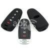 Ford Silicone Remote Covers 5Buttons - ABK-2500-FORD-SMART5B - ABKEYS.COM