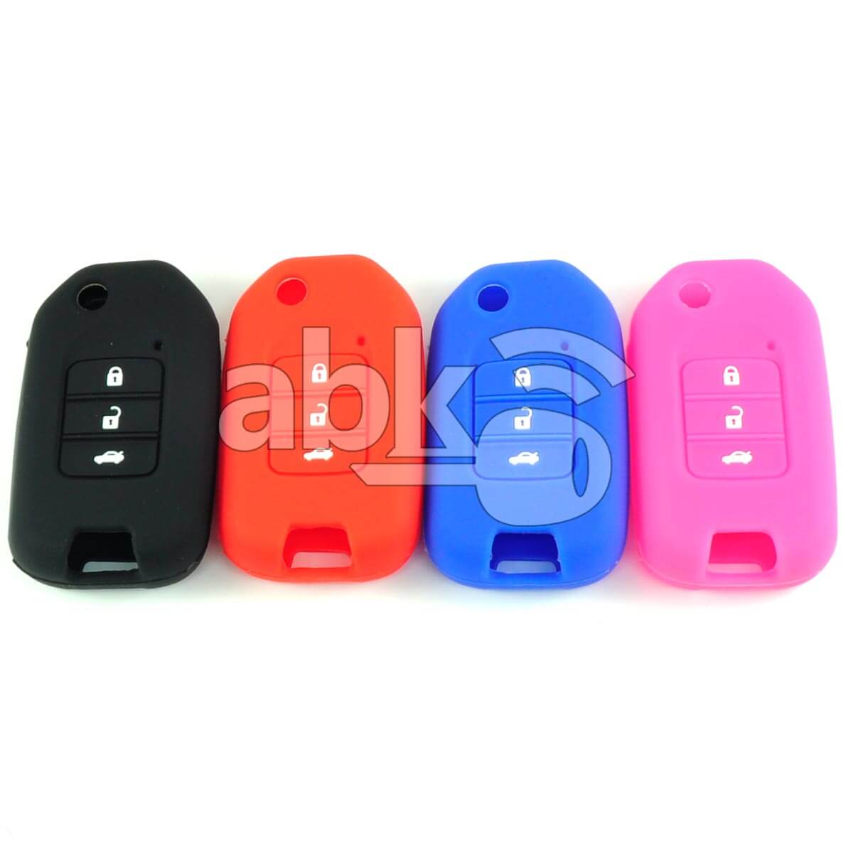 Honda Silicone Remote Covers 3Buttons - ABK-2500-HON-FLIP3B - ABKEYS.COM