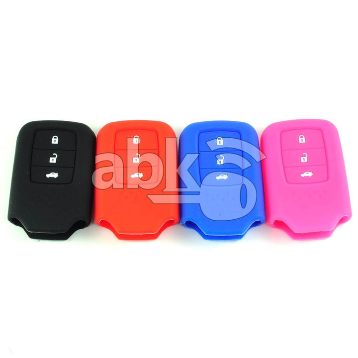 Honda Silicone Remote Covers 3Buttons - ABK-2500-HON-SMART3B - ABKEYS.COM
