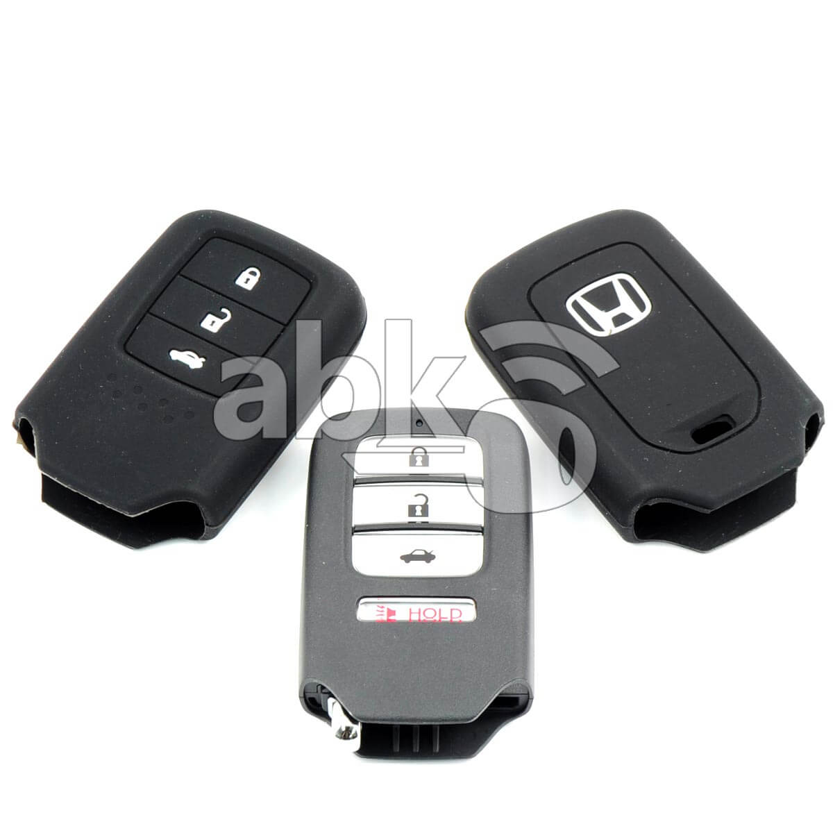 Honda Silicone Remote Covers 3Buttons - ABK-2500-HON-SMART3B - ABKEYS.COM