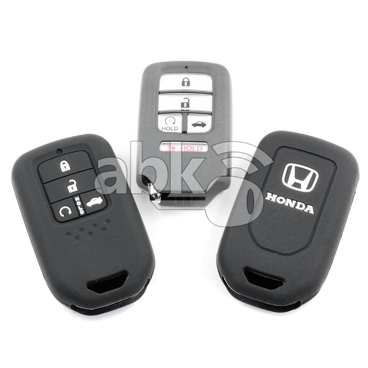 Honda Silicone Remote Covers 4Buttons - ABK-2500-HON-SMART4B - ABKEYS.COM