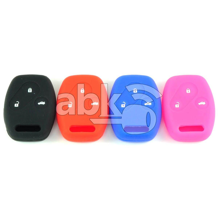 Honda Silicone Remote Covers 3Buttons - ABK-2500-HON3B - ABKEYS.COM