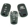 Hyundai Silicone Remote Covers 3Buttons - ABK-2500-HYN-FLIP-OLD3B - ABKEYS.COM