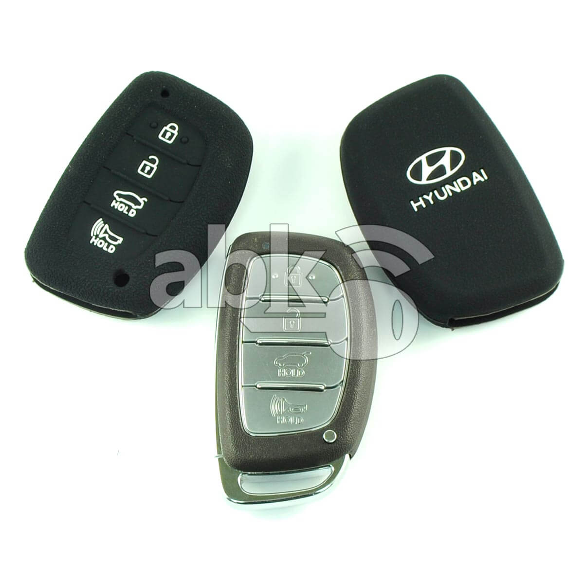 Hyundai Silicone Remote Covers 4Buttons - ABK-2500-HYN-SMART-NEW4B - ABKEYS.COM