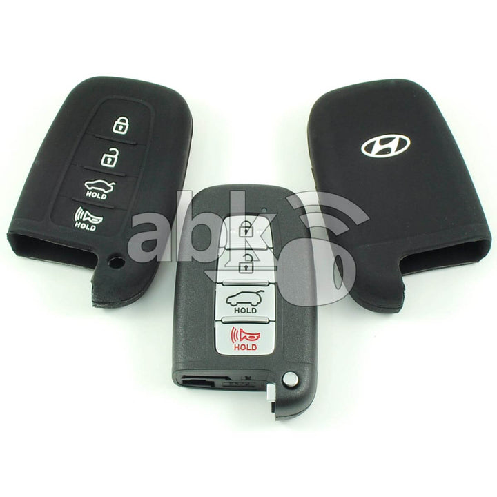 Hyundai Silicone Remote Covers 4Buttons - ABK-2500-HYN-SMART-OLD4B - ABKEYS.COM