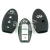 Infiniti Silicone Remote Covers 3Buttons - ABK-2500-INF-SMART3B - ABKEYS.COM