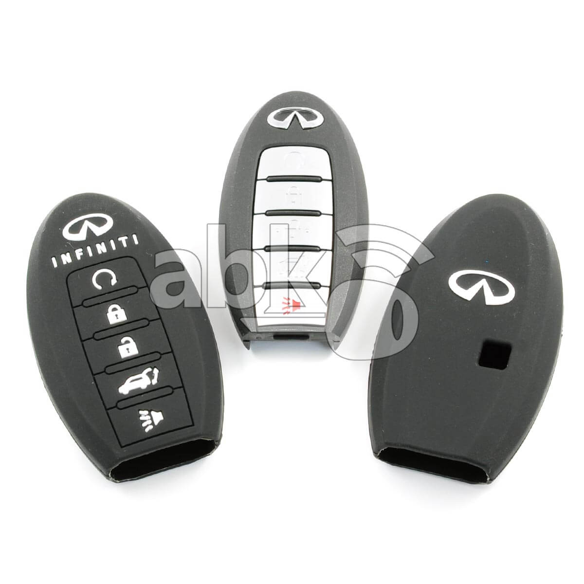 Infiniti Silicone Remote Covers 5Buttons - ABK-2500-INF-SMART5B - ABKEYS.COM