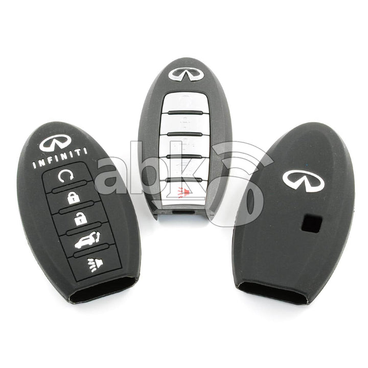 Infiniti Silicone Remote Covers 5Buttons - ABK-2500-INF-SMART5B - ABKEYS.COM