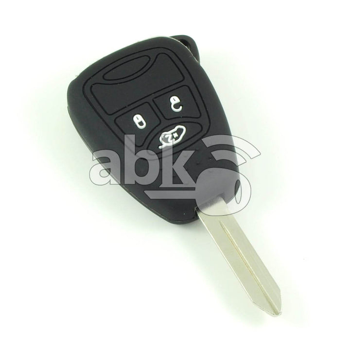 Jeep Chrysler Dodge Silicone Remote Covers 3Buttons - ABK-2500-JEP-3B - ABKEYS.COM