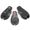 Jeep Chrysler Dodge Silicone Remote Covers 4Buttons - ABK-2500-JEP-FOBIK4B - ABKEYS.COM