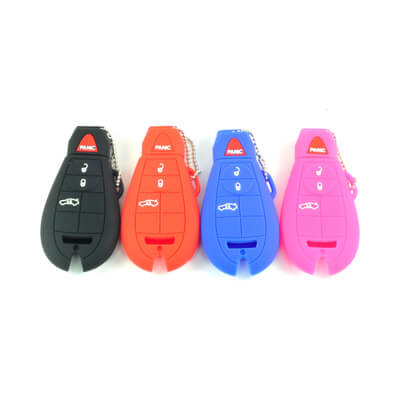 Jeep, Dodge Silicone Remote Covers, 4Buttons