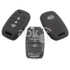 Kia Silicone Remote Covers 3Buttons - ABK-2500-KIA-FLIP-MID3B - ABKEYS.COM