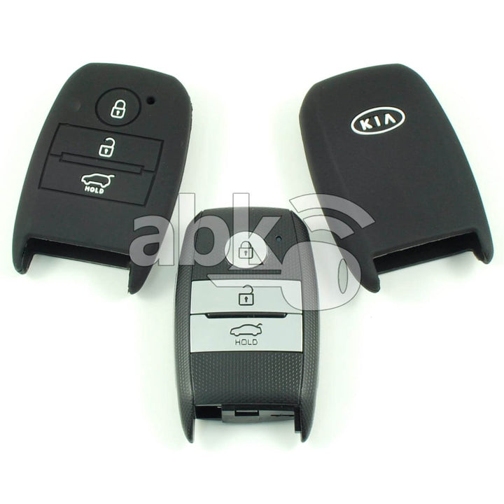 Kia Silicone Remote Covers 3Buttons - ABK-2500-KIA-SMART-MID3B - ABKEYS.COM