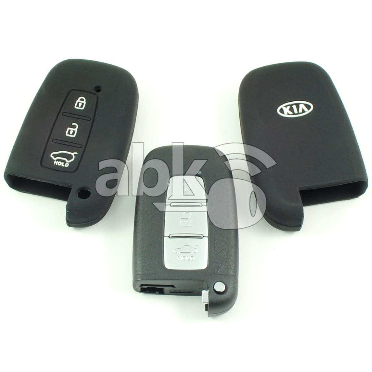 Kia Silicone Remote Covers 3Buttons - ABK-2500-KIA-SMART-OLD3B - ABKEYS.COM