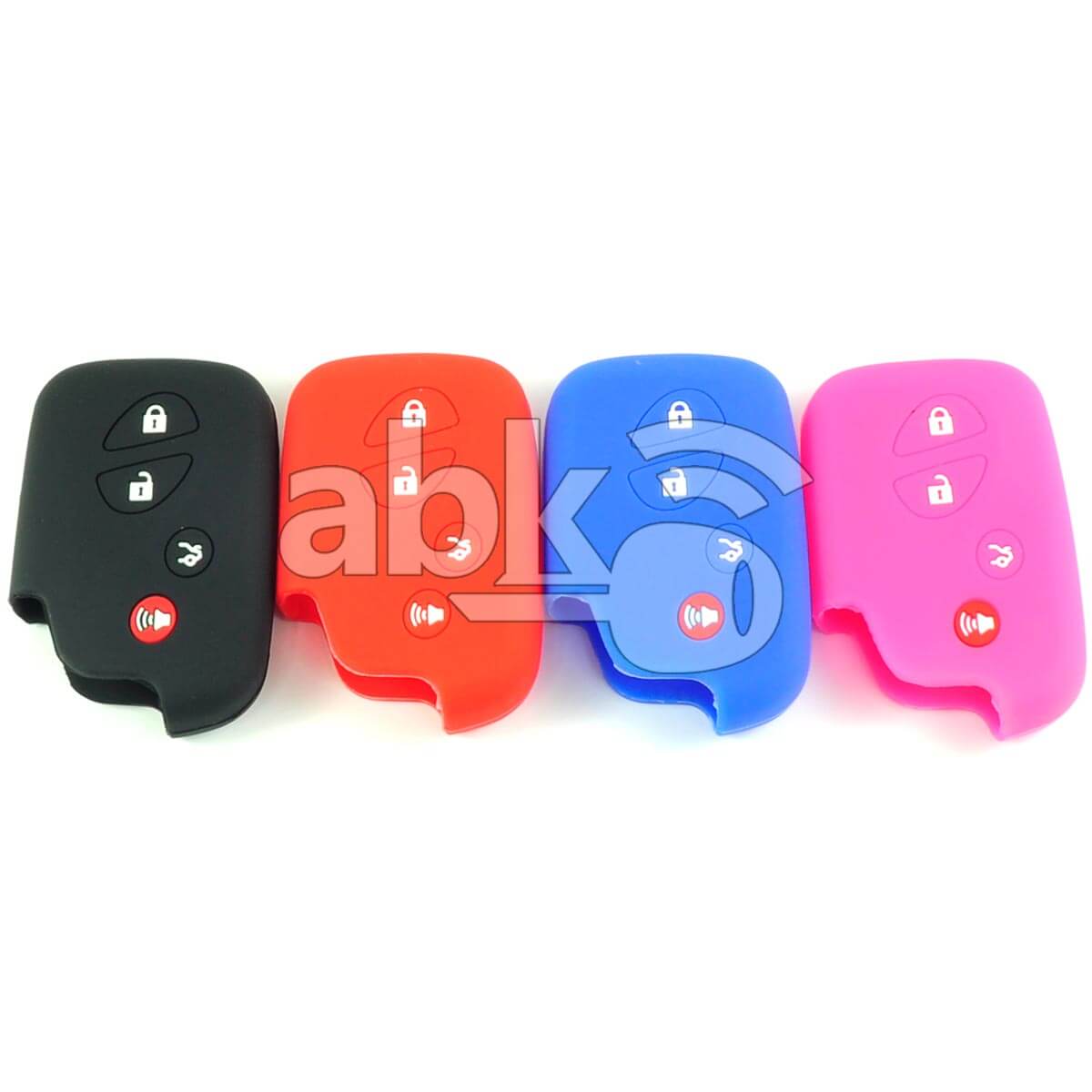 Lexus Silicone Remote Covers 4Buttons - ABK-2500-LEXS-SMART4B-1 - ABKEYS.COM