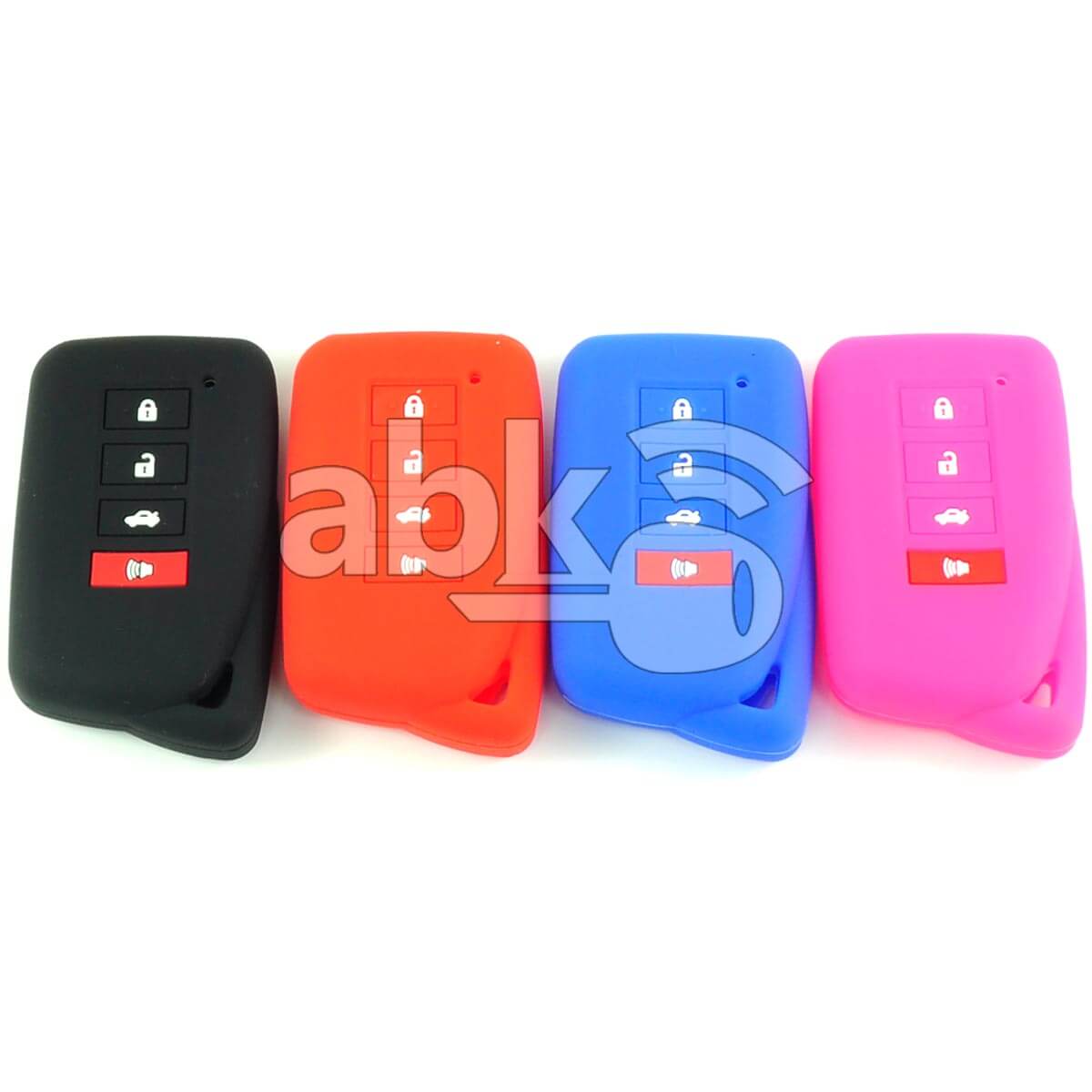 Lexus Silicone Remote Covers 4Buttons - ABK-2500-LEXS-SMART4B-2 - ABKEYS.COM