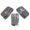 Lexus Silicone Remote Covers 4Buttons - ABK-2500-LEXS-SMART4B-2 - ABKEYS.COM