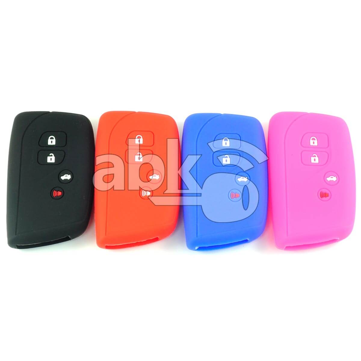 Lexus Silicone Remote Covers 4Buttons - ABK-2500-LEXS-SMART4B-3 - ABKEYS.COM