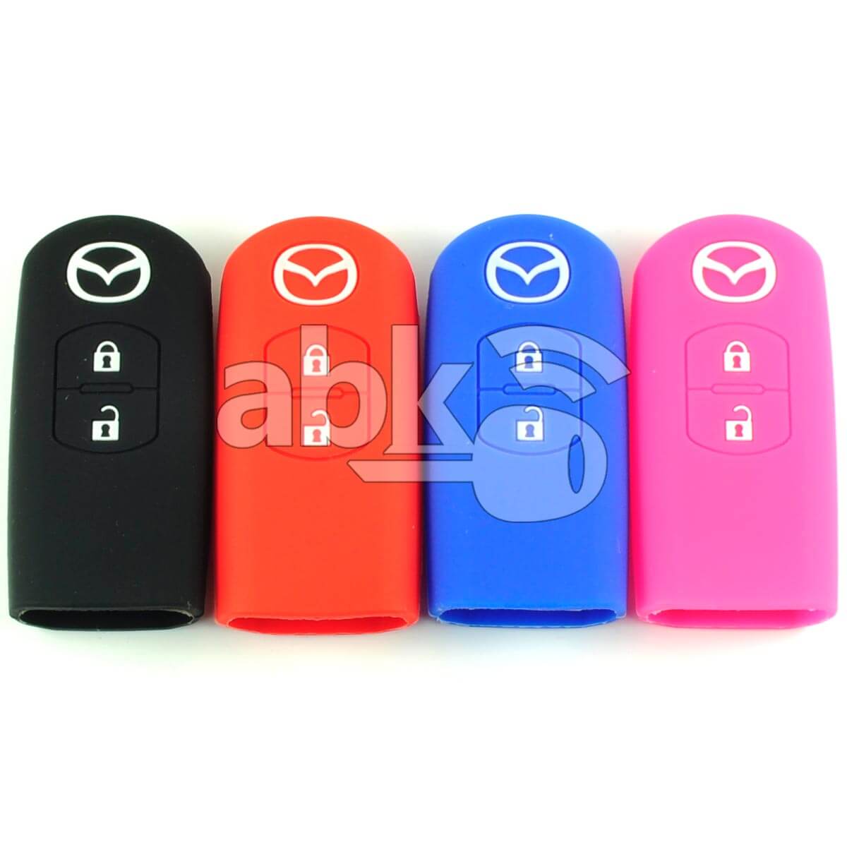 Mazda Silicone Remote Covers 2Buttons - ABK-2500-MAZ-SMART-MID2B - ABKEYS.COM