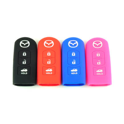 Mazda Silicone Remote Covers 3Buttons - ABK-2500-MAZ-SMART-MID3B - ABKEYS.COM