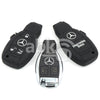 Mercedes Benz Silicone Remote Covers 3Buttons - ABK-2500-MB-SMART-CRM3B - ABKEYS.COM