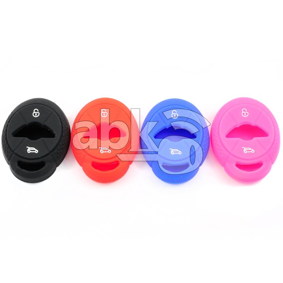 Mini Cooper Silicone Remote Covers 3Buttons - ABK-2500-MINI-MID3B - ABKEYS.COM